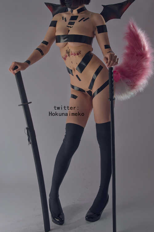 北乃芽子-Hokunaimeko NO.001 オリジナルコスプレ　サキュバスちゃん [95P 2V 642MB]_第2集