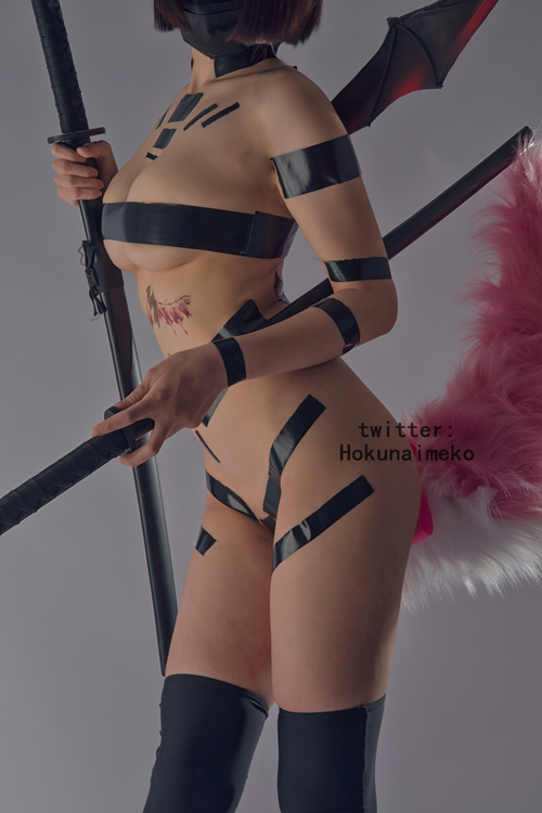 北乃芽子-Hokunaimeko NO.001 オリジナルコスプレ　サキュバスちゃん [95P 2V 642MB]_第2集