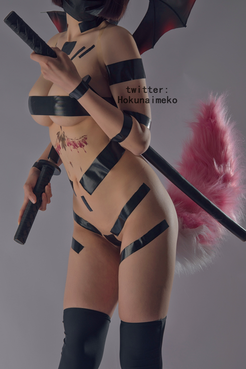 北乃芽子-Hokunaimeko NO.001 オリジナルコスプレ　サキュバスちゃん [95P 2V 642MB]_第2集