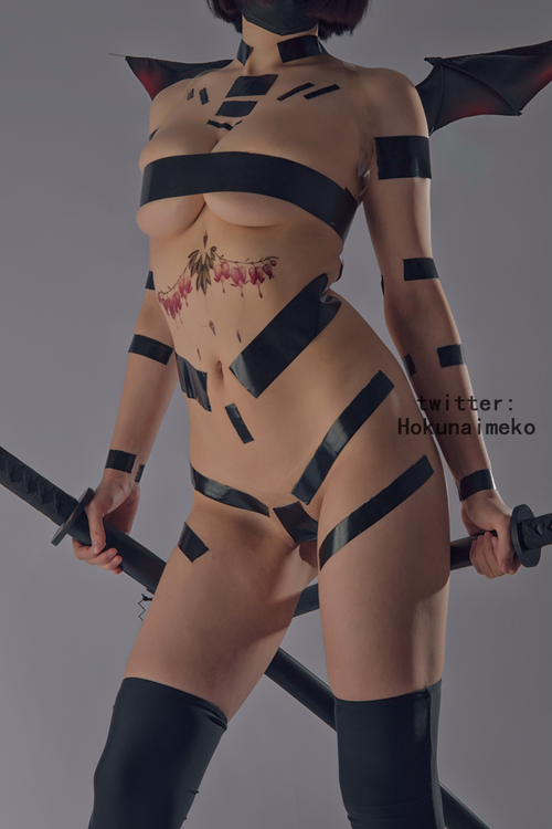 北乃芽子-Hokunaimeko NO.001 オリジナルコスプレ　サキュバスちゃん [95P 2V 642MB]_第2集