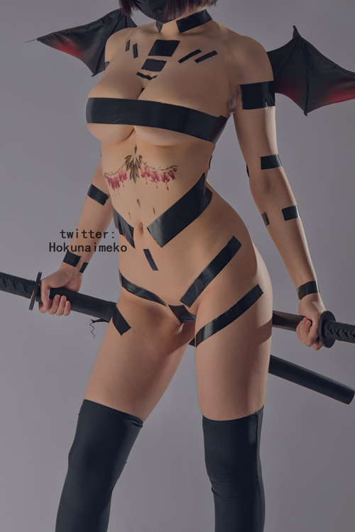 北乃芽子-Hokunaimeko NO.001 オリジナルコスプレ　サキュバスちゃん [95P 2V 642MB]_第2集