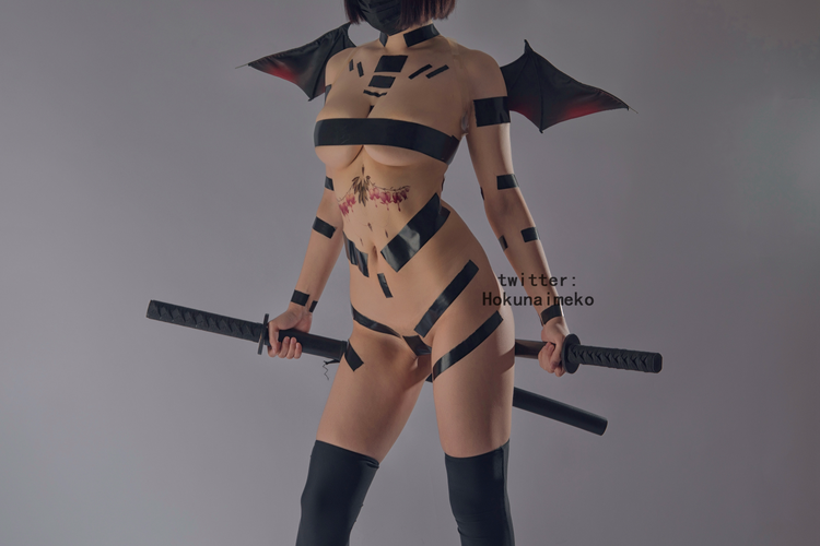 北乃芽子-Hokunaimeko NO.001 オリジナルコスプレ　サキュバスちゃん [95P 2V 642MB]_第2集