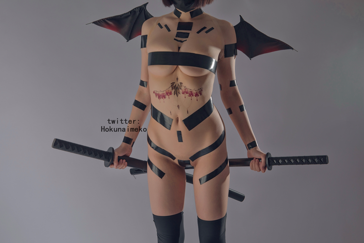 北乃芽子-Hokunaimeko NO.001 オリジナルコスプレ　サキュバスちゃん [95P 2V 642MB]_第3集