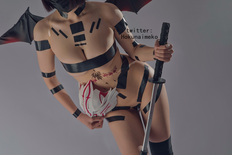 北乃芽子-Hokunaimeko NO.001 オリジナルコスプレ　サキュバスちゃん [95P 2V 642MB]_第3集