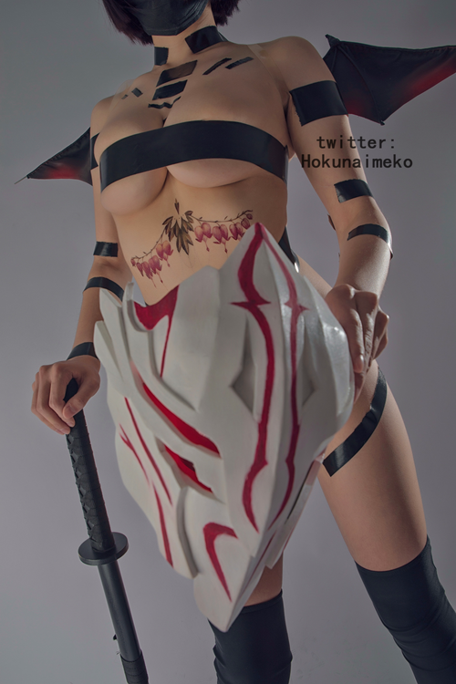 北乃芽子-Hokunaimeko NO.001 オリジナルコスプレ　サキュバスちゃん [95P 2V 642MB]_第3集