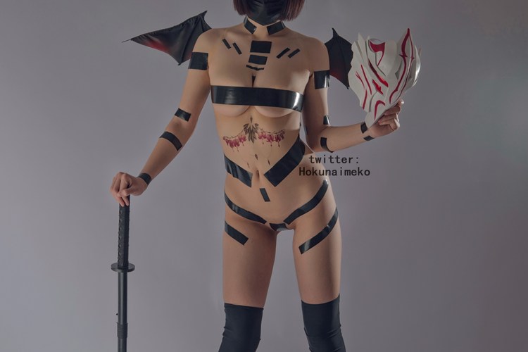 北乃芽子-Hokunaimeko NO.001 オリジナルコスプレ　サキュバスちゃん [95P 2V 642MB]_第3集