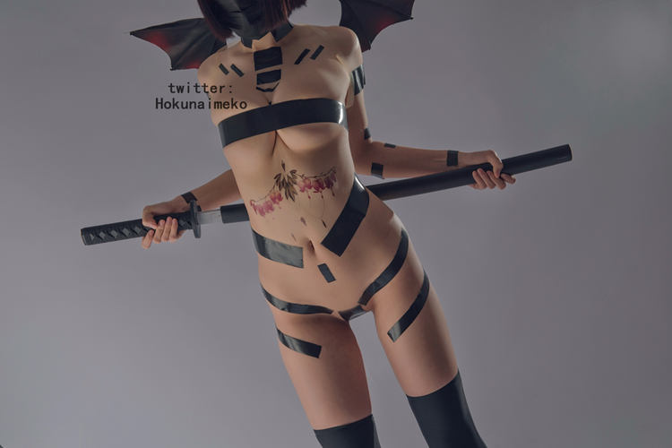 北乃芽子-Hokunaimeko NO.001 オリジナルコスプレ　サキュバスちゃん [95P 2V 642MB]_第4集