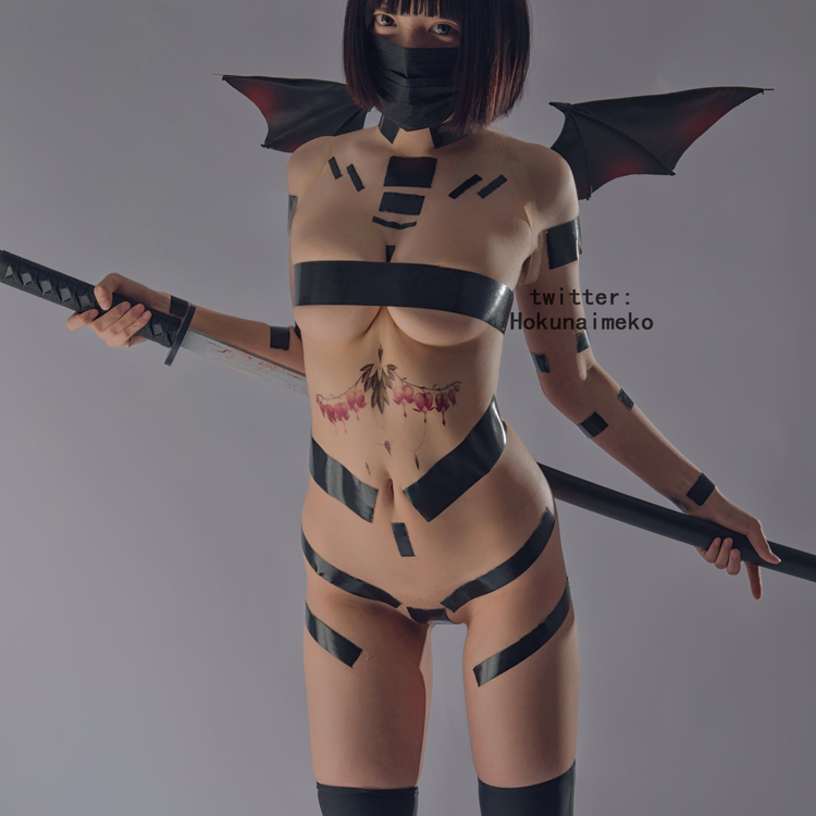 北乃芽子-Hokunaimeko NO.001 オリジナルコスプレ　サキュバスちゃん [95P 2V 642MB]_第4集