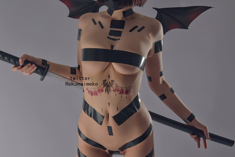 北乃芽子-Hokunaimeko NO.001 オリジナルコスプレ　サキュバスちゃん [95P 2V 642MB]_第4集