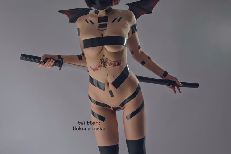 北乃芽子-Hokunaimeko NO.001 オリジナルコスプレ　サキュバスちゃん [95P 2V 642MB]_第4集