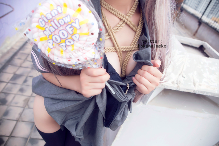 北乃芽子-Hokunaimeko NO.010 絞り！露出！スク水のＪＫ[90P 244MB]_第1集