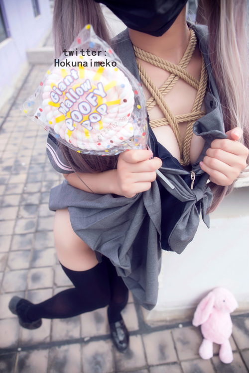 北乃芽子-Hokunaimeko NO.010 絞り！露出！スク水のＪＫ[90P 244MB]_第1集