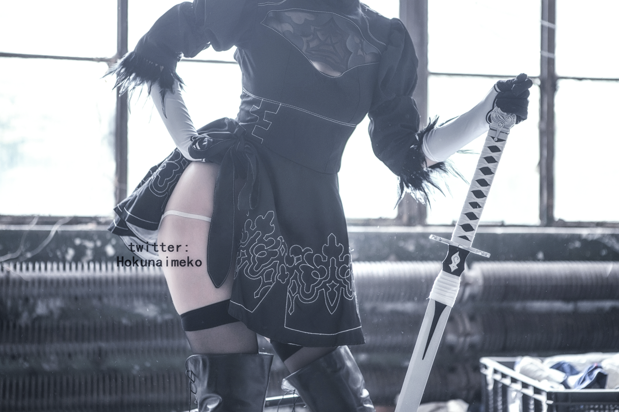 北乃芽子-Hokunaimeko NO.014 コスプレー２Ｂちゃん [83P 142MB]_第1集