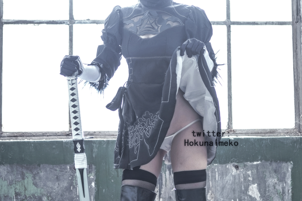 北乃芽子-Hokunaimeko NO.014 コスプレー２Ｂちゃん [83P 142MB]_第1集