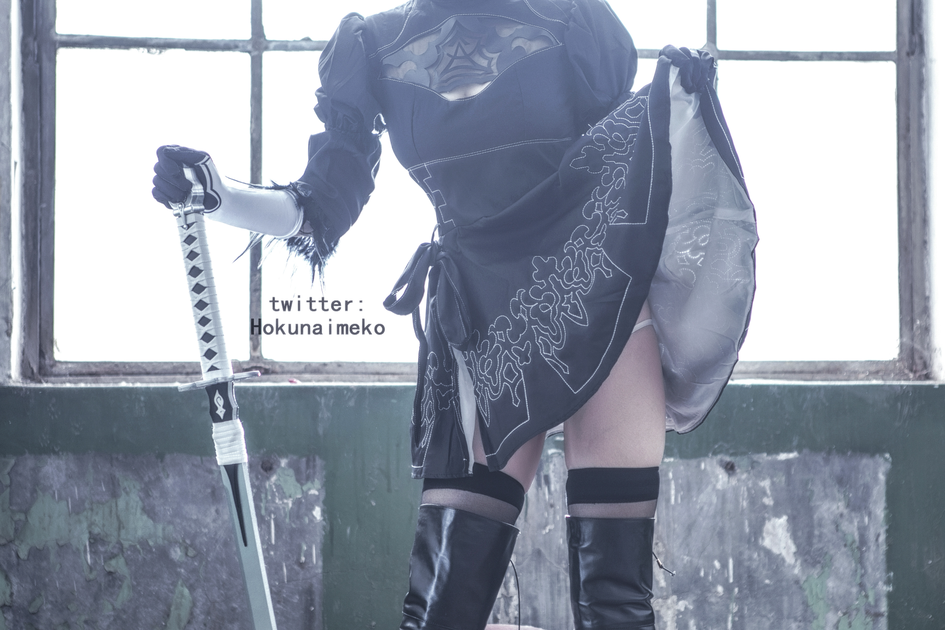 北乃芽子-Hokunaimeko NO.014 コスプレー２Ｂちゃん [83P 142MB]_第1集