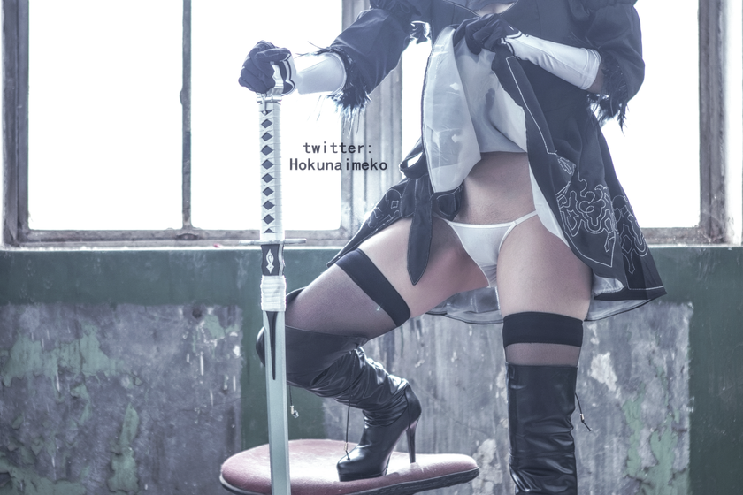 北乃芽子-Hokunaimeko NO.014 コスプレー２Ｂちゃん [83P 142MB]_第1集