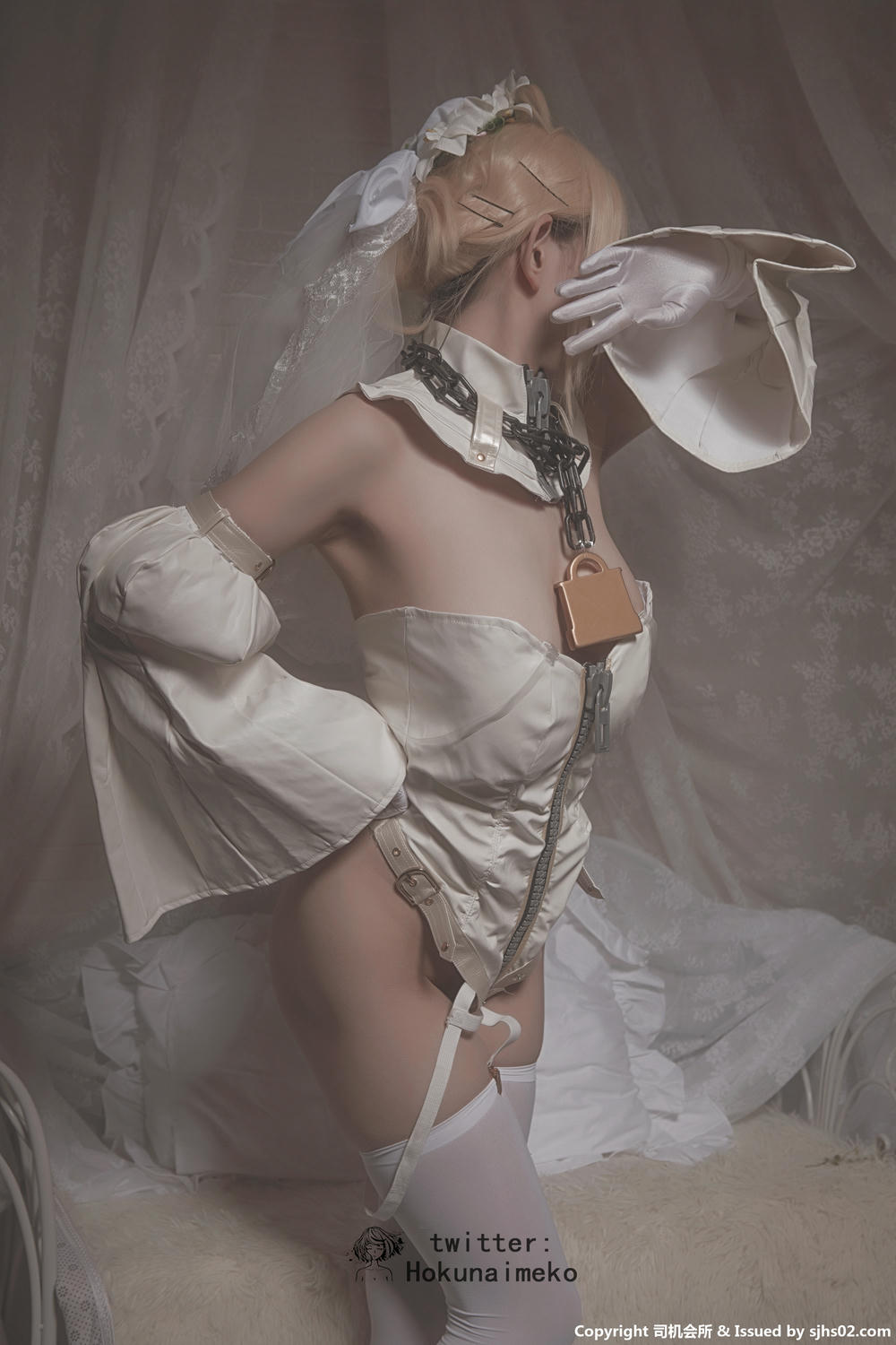 北乃芽子-Hokunaimeko NO.016 嫁王 [63P 1V 86MB]_第2集