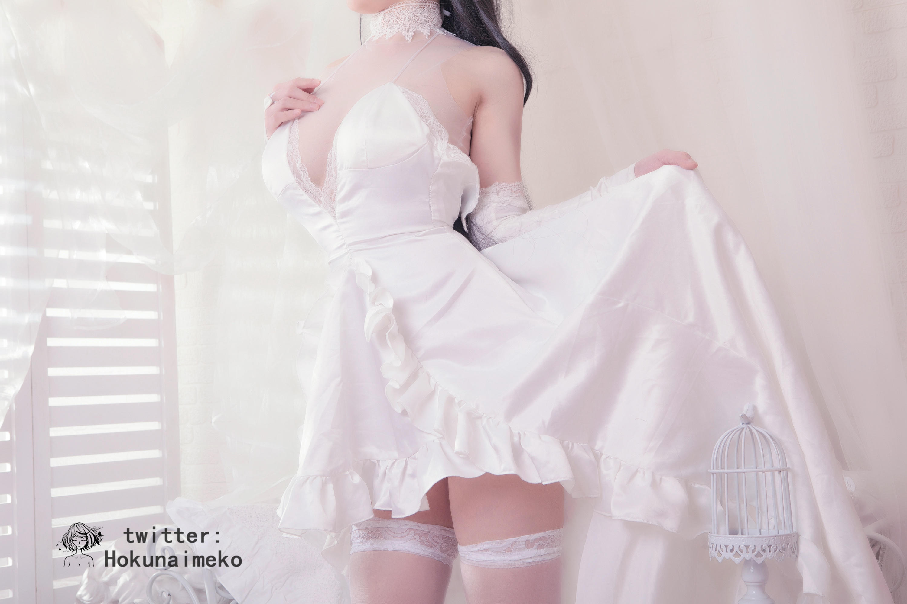 北乃芽子-Hokunaimeko NO.023 爱宕真夏 [50P 1V 355MB]_第2集