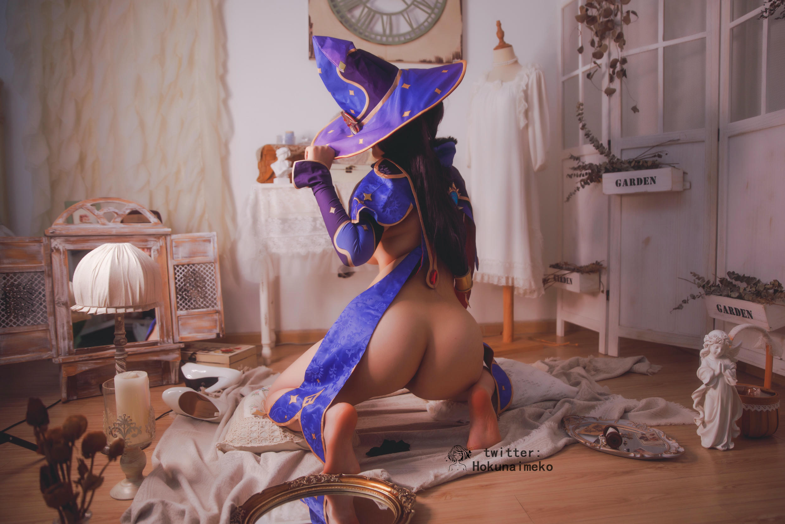 北乃芽子-Hokunaimeko NO.028  Mona Megistus (Genshin Impact) [47P 1V 366MB]_第2集