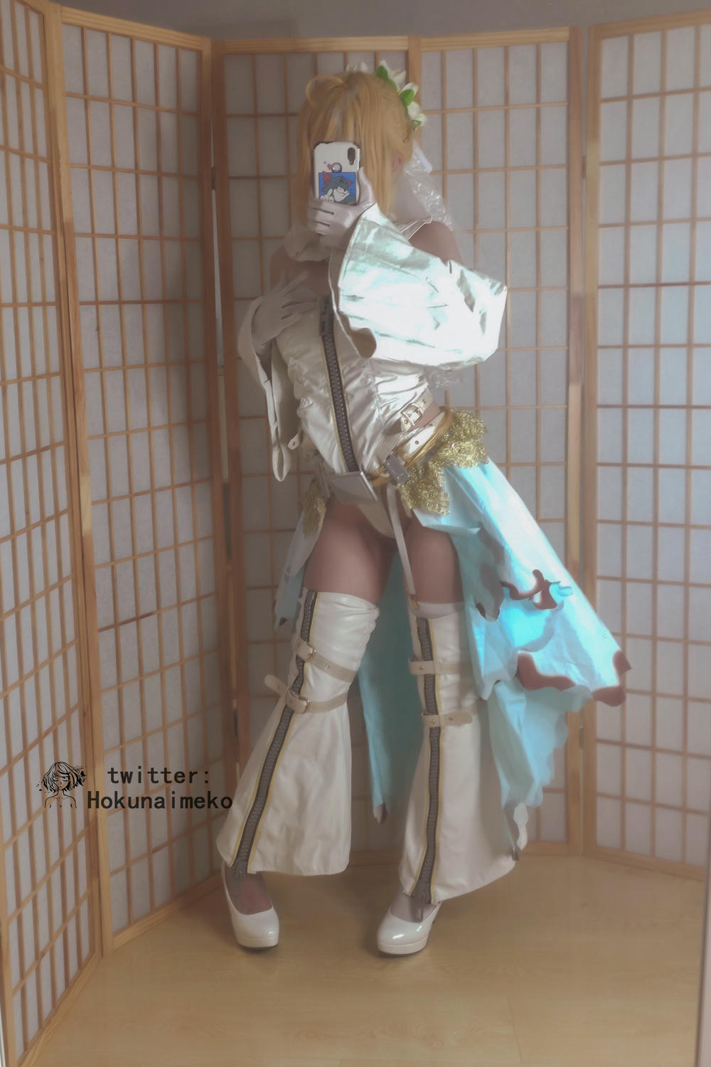 北乃芽子-Hokunaimeko NO.030 Nero Bride Selfie Collection [85P2V 514MB]-Images_第3集