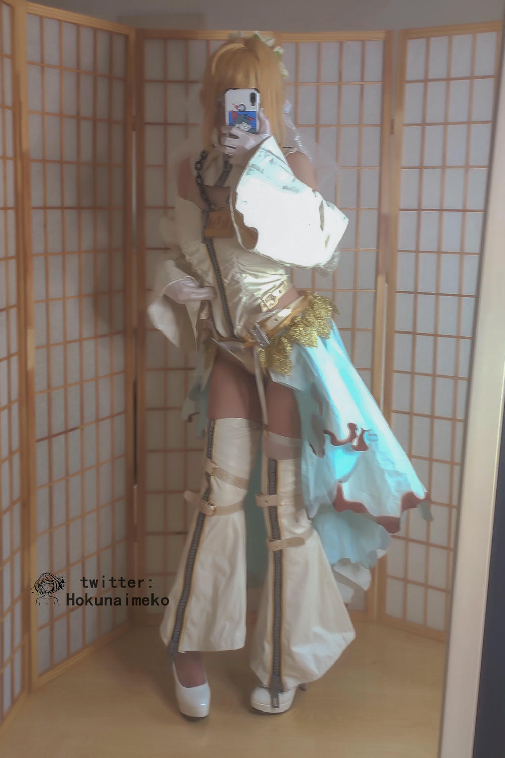 北乃芽子-Hokunaimeko NO.030 Nero Bride Selfie Collection [85P2V 514MB]-Images_第3集