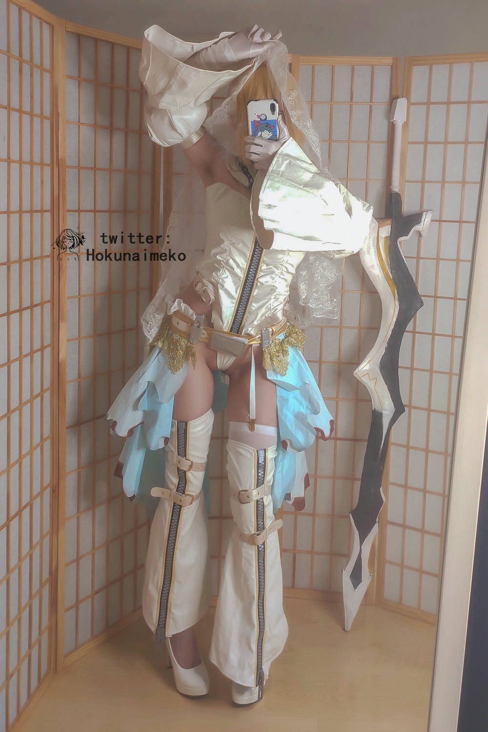 北乃芽子-Hokunaimeko NO.030 Nero Bride Selfie Collection [85P2V 514MB]-Images_第3集