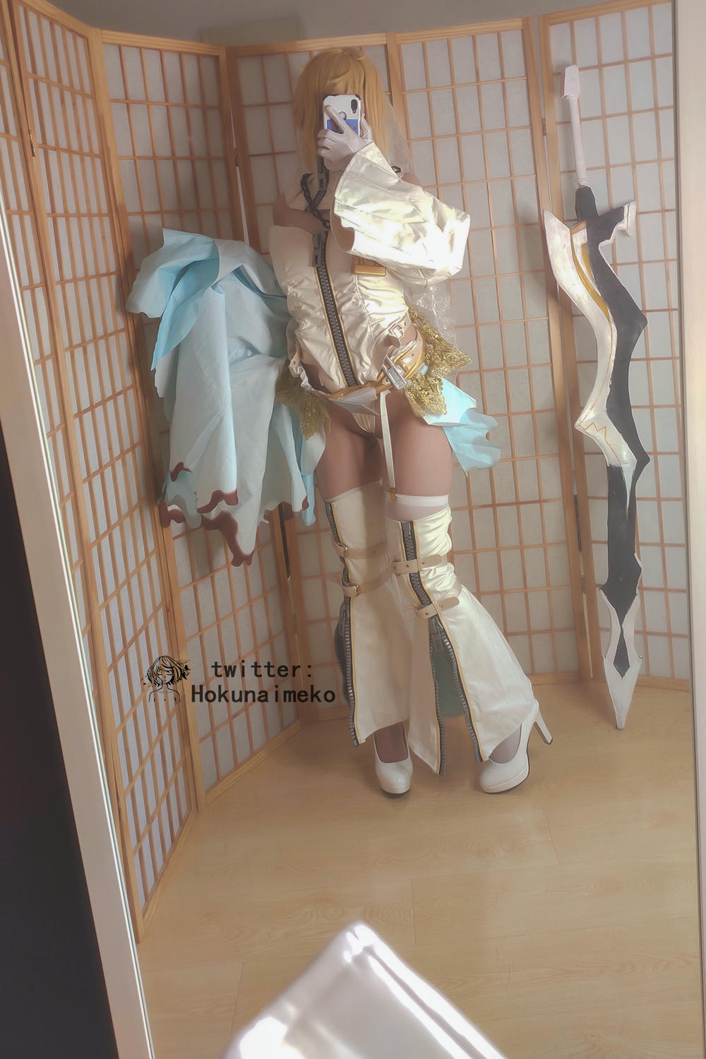 北乃芽子-Hokunaimeko NO.030 Nero Bride Selfie Collection [85P2V 514MB]-Images_第4集