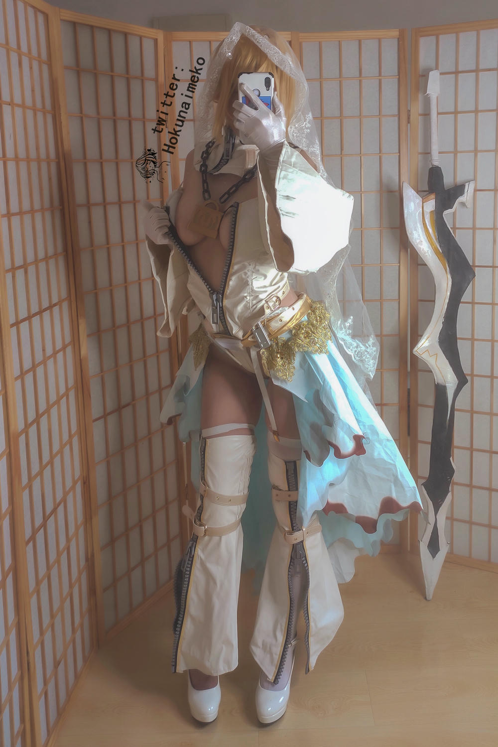 北乃芽子-Hokunaimeko NO.030 Nero Bride Selfie Collection [85P2V 514MB]-Images_第4集