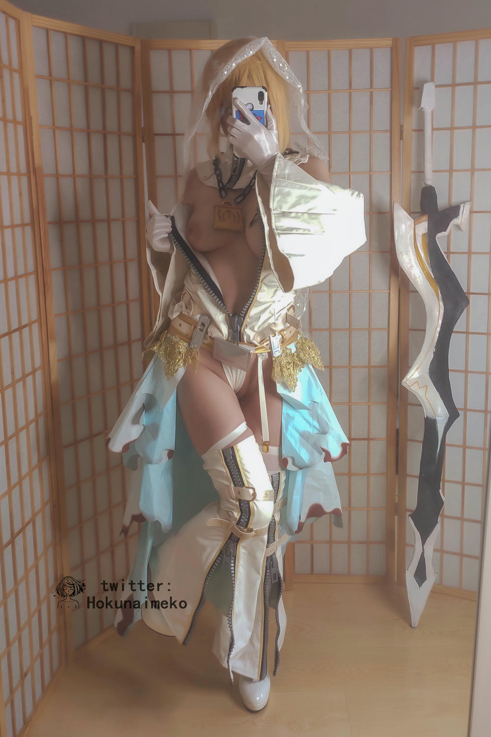 北乃芽子-Hokunaimeko NO.030 Nero Bride Selfie Collection [85P2V 514MB]-Images_第4集