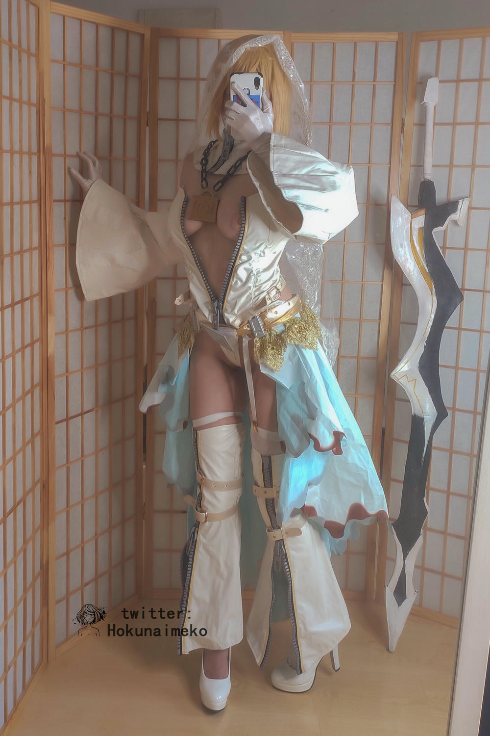 北乃芽子-Hokunaimeko NO.030 Nero Bride Selfie Collection [85P2V 514MB]-Images_第4集