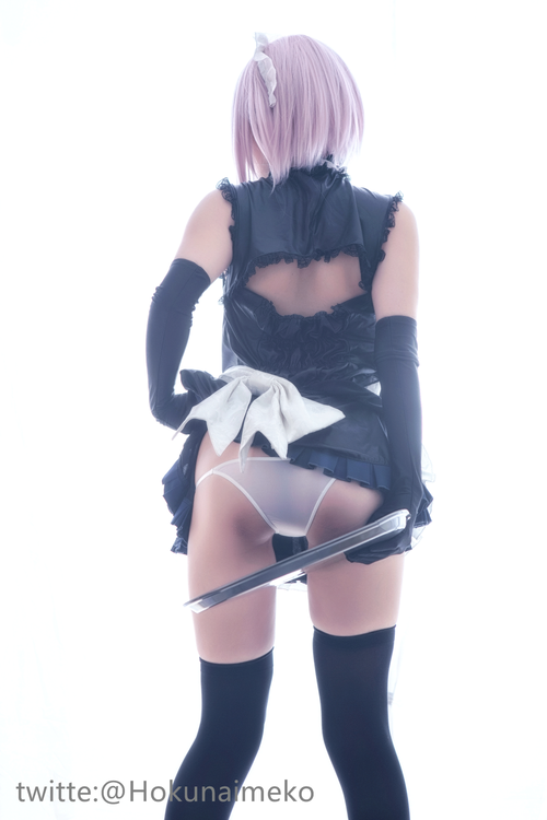 北乃芽子-Hokunaimeko NO.003 マシュ メイド服ver [68P 1V 1GB]_第1集