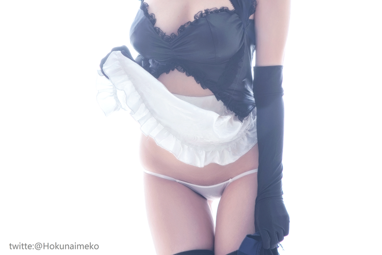 北乃芽子-Hokunaimeko NO.003 マシュ メイド服ver [68P 1V 1GB]_第2集