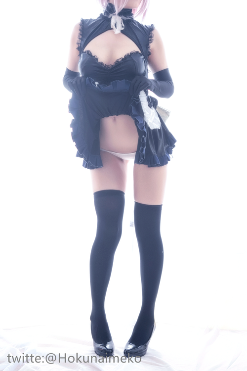 北乃芽子-Hokunaimeko NO.003 マシュ メイド服ver [68P 1V 1GB]_第1集