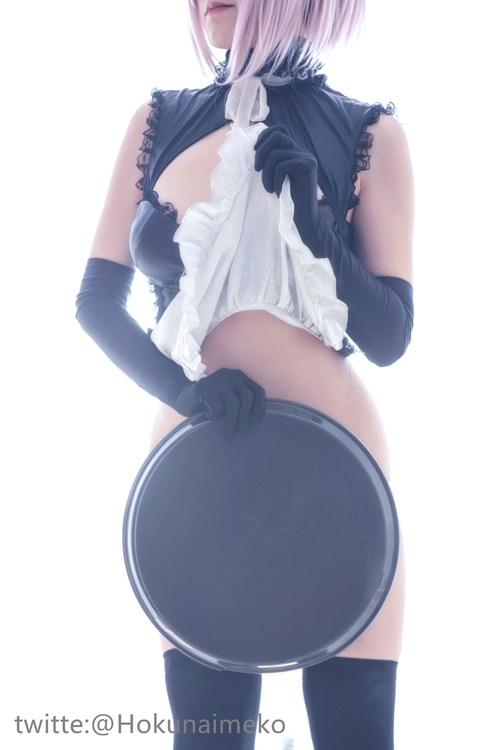 北乃芽子-Hokunaimeko NO.003 マシュ メイド服ver [68P 1V 1GB]_第2集