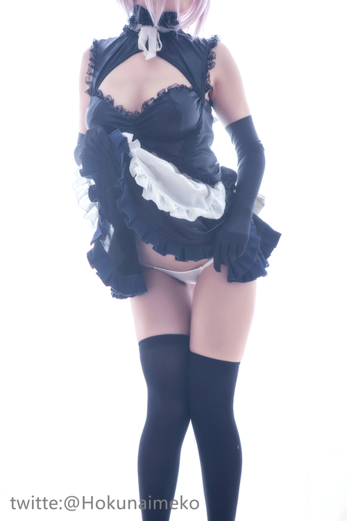 北乃芽子-Hokunaimeko NO.003 マシュ メイド服ver [68P 1V 1GB]_第1集