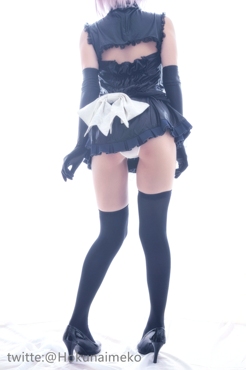 北乃芽子-Hokunaimeko NO.003 マシュ メイド服ver [68P 1V 1GB]_第1集