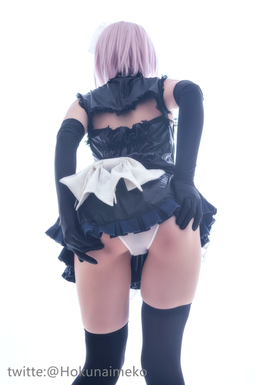 北乃芽子-Hokunaimeko NO.003 マシュ メイド服ver [68P 1V 1GB]_第1集