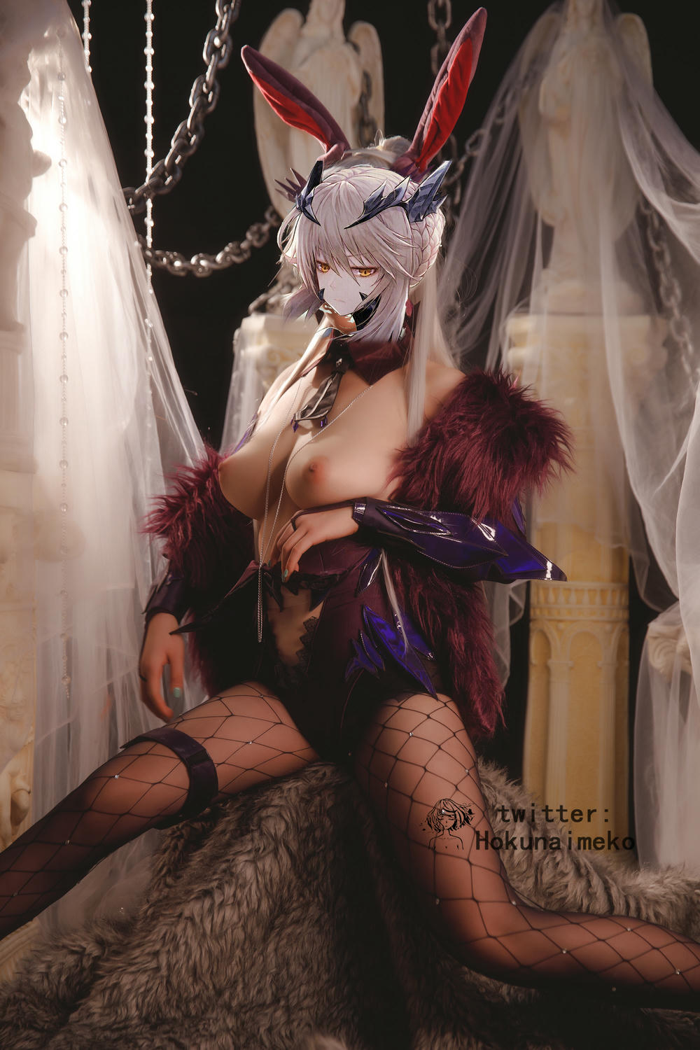 北乃芽子-Hokunaimeko NO.033 Lancer Artoria Alter (FGO) [53P 1V 364MB]_第1集