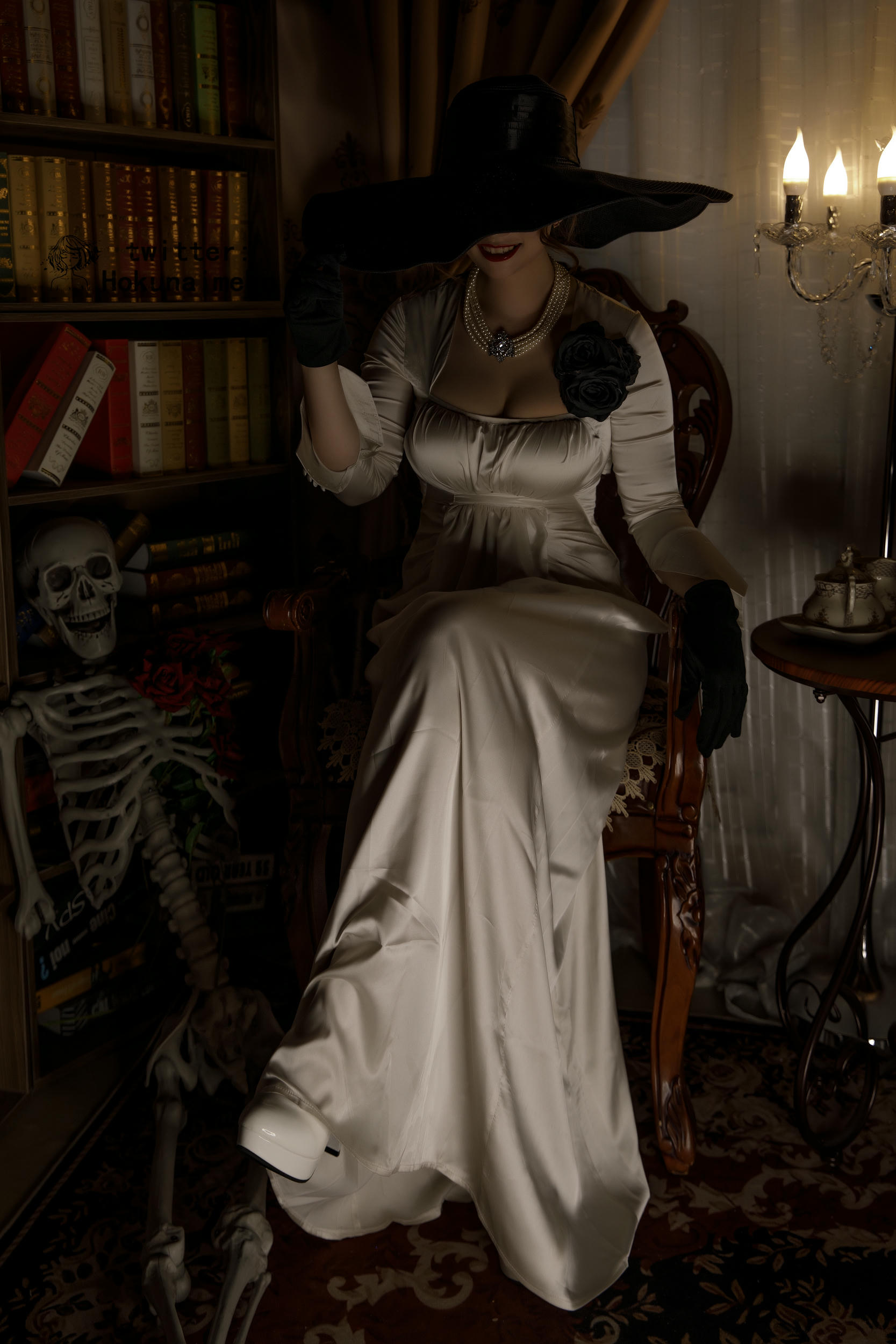 北乃芽子-Hokunaimeko NO.034 阿琪娜·迪米特雷斯库 Alcina Dimitrescu [70P 2V 432MB]_第1集