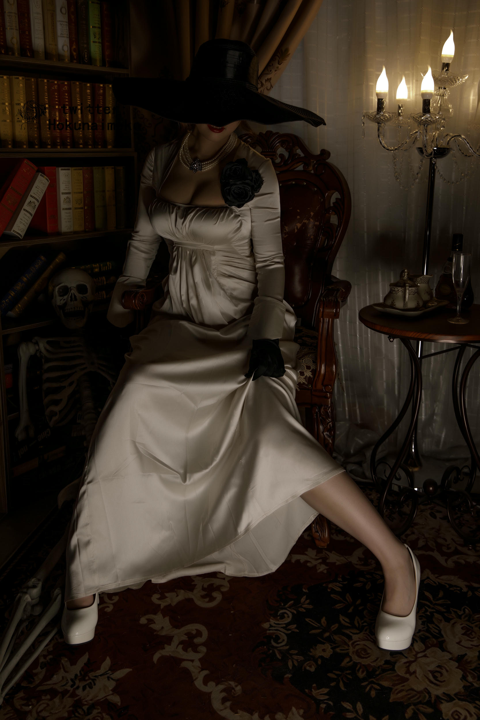 北乃芽子-Hokunaimeko NO.034 阿琪娜·迪米特雷斯库 Alcina Dimitrescu [70P 2V 432MB]_第1集