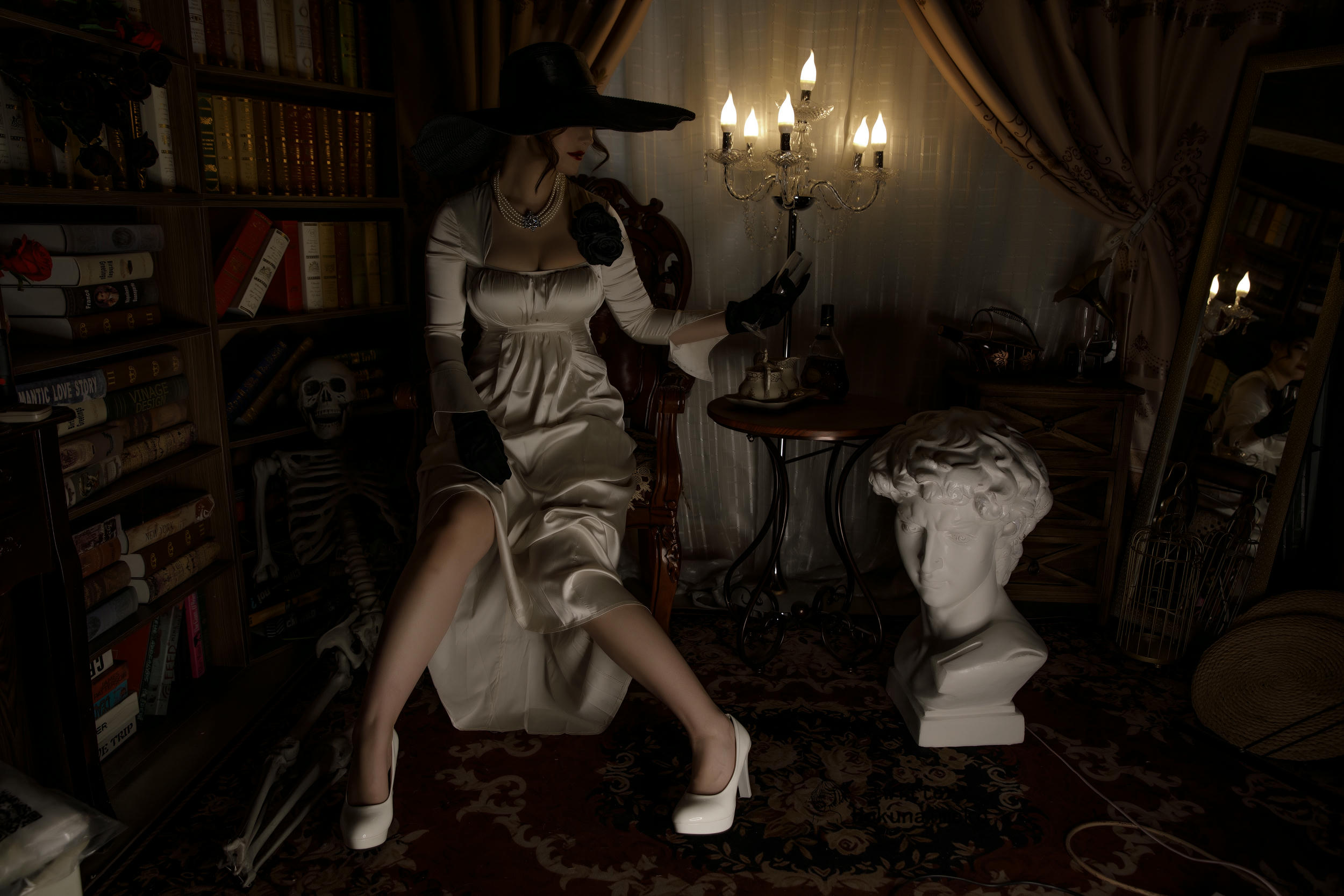 北乃芽子-Hokunaimeko NO.034 阿琪娜·迪米特雷斯库 Alcina Dimitrescu [70P 2V 432MB]_第1集