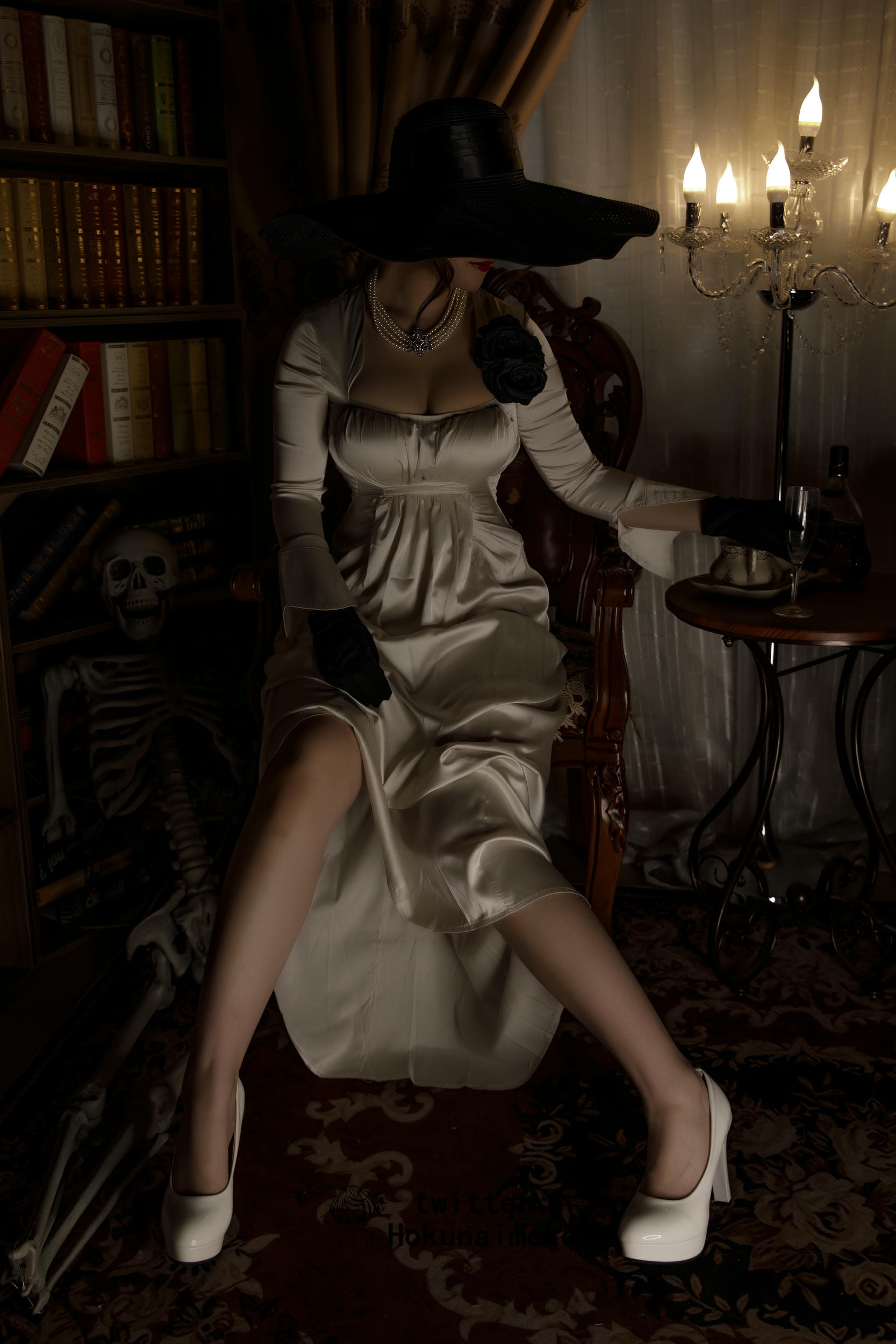 北乃芽子-Hokunaimeko NO.034 阿琪娜·迪米特雷斯库 Alcina Dimitrescu [70P 2V 432MB]_第1集