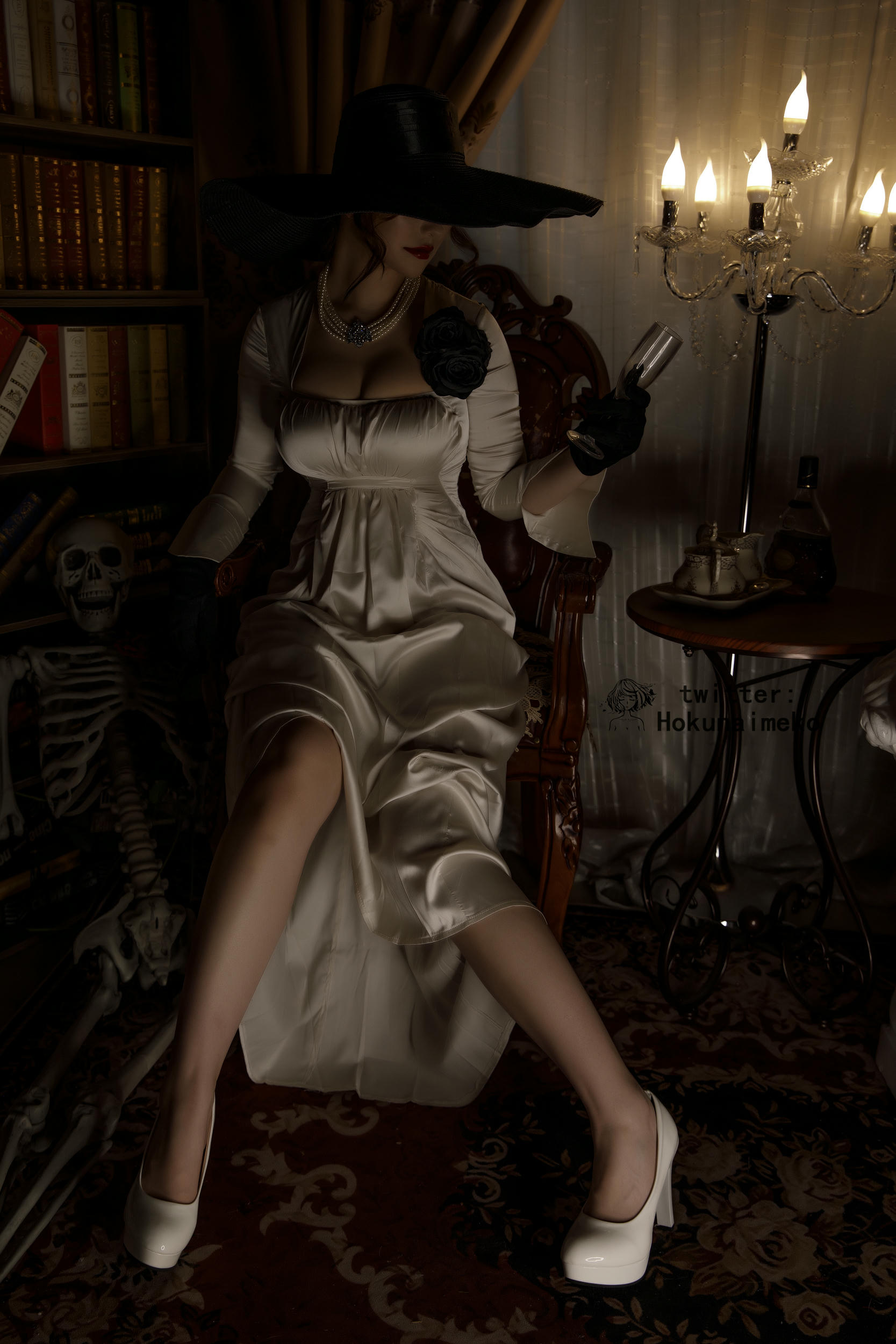 北乃芽子-Hokunaimeko NO.034 阿琪娜·迪米特雷斯库 Alcina Dimitrescu [70P 2V 432MB]_第1集