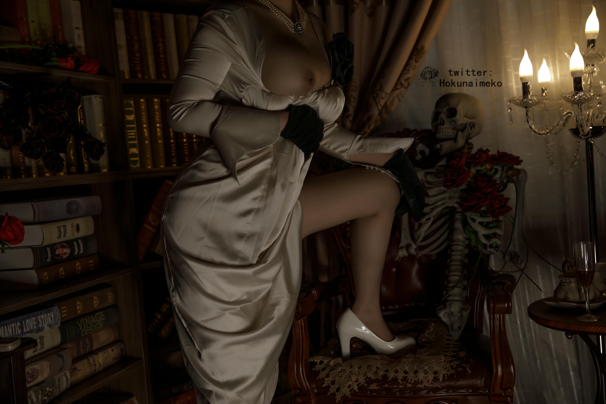 北乃芽子-Hokunaimeko NO.034 阿琪娜·迪米特雷斯库 Alcina Dimitrescu [70P 2V 432MB]_第2集