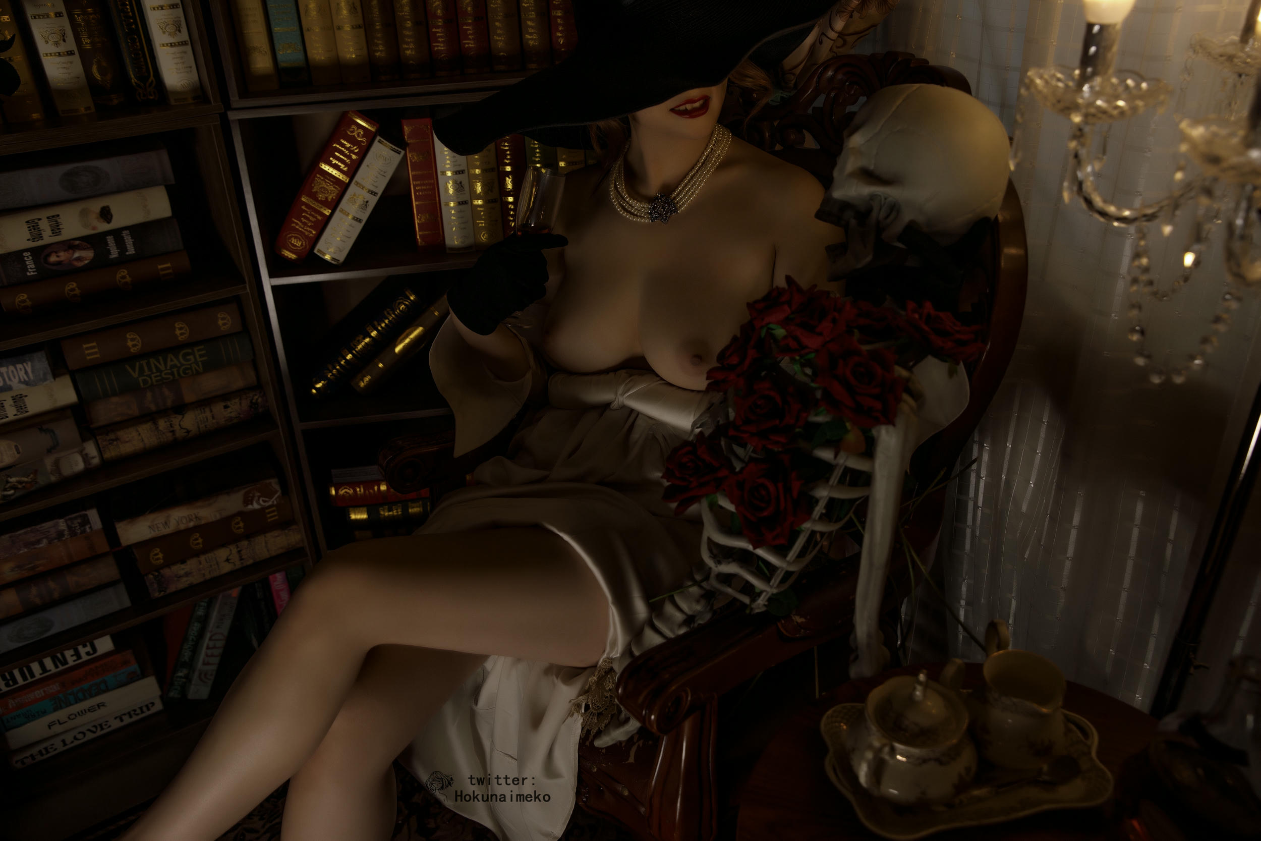 北乃芽子-Hokunaimeko NO.034 阿琪娜·迪米特雷斯库 Alcina Dimitrescu [70P 2V 432MB]_第3集