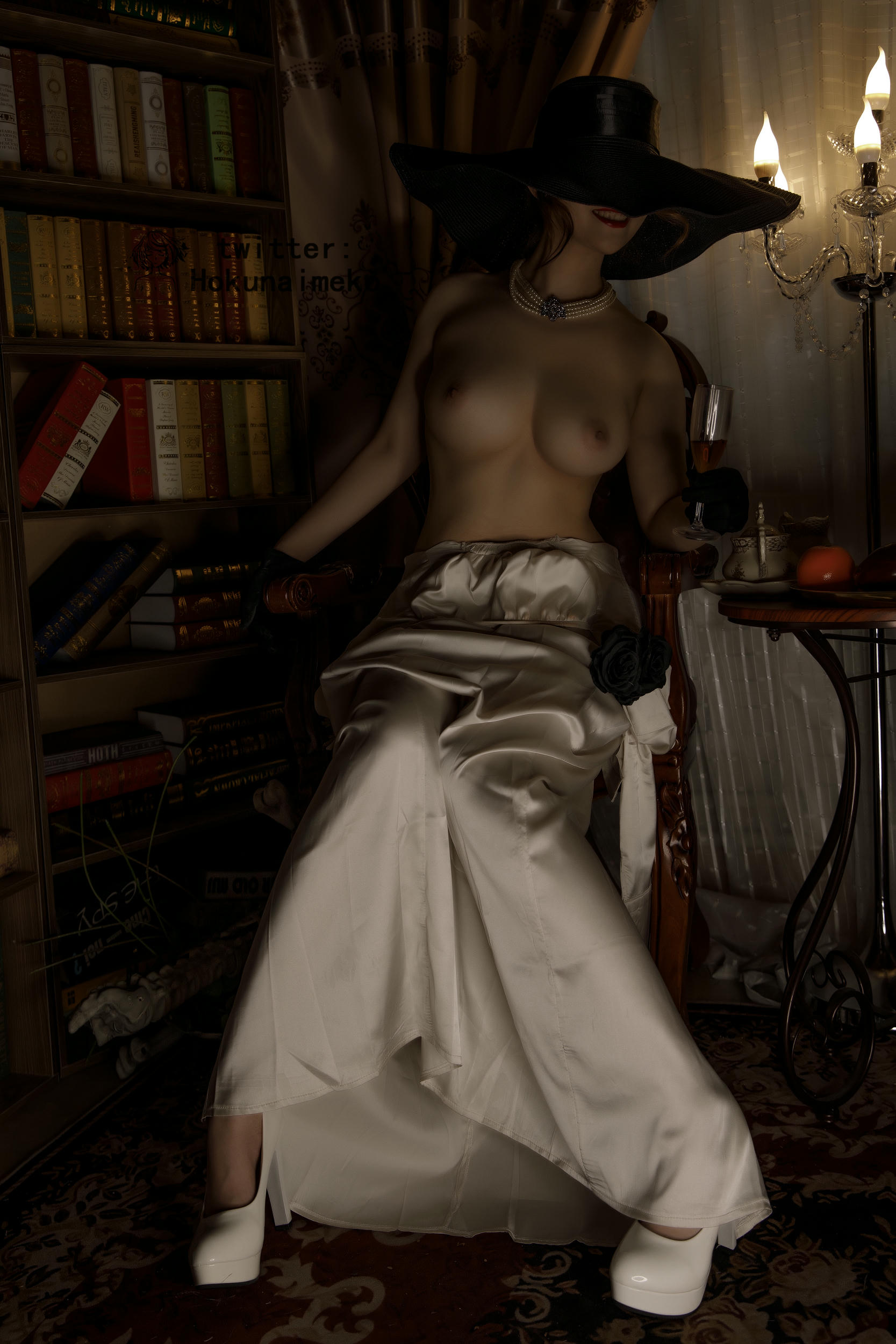 北乃芽子-Hokunaimeko NO.034 阿琪娜·迪米特雷斯库 Alcina Dimitrescu [70P 2V 432MB]_第1集