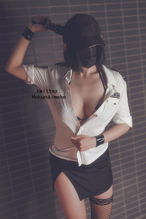 北乃芽子-Hokunaimeko NO.046 北乃芽子-黑暗的门卫 [48P+1V／200MB]_第2集