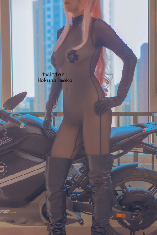 北乃芽子-Hokunaimeko NO.007 オリジナルコスプレ オートバイお姉ちゃん [73P 2V 234MB]_第1集