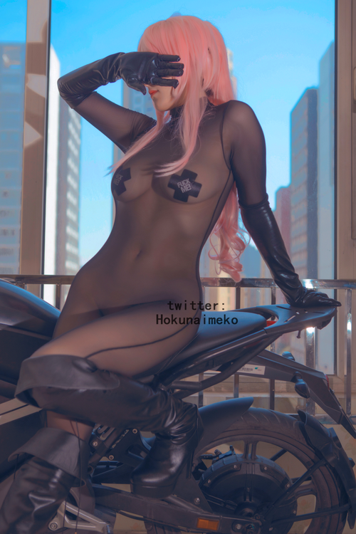 北乃芽子-Hokunaimeko NO.007 オリジナルコスプレ オートバイお姉ちゃん [73P 2V 234MB]_第2集