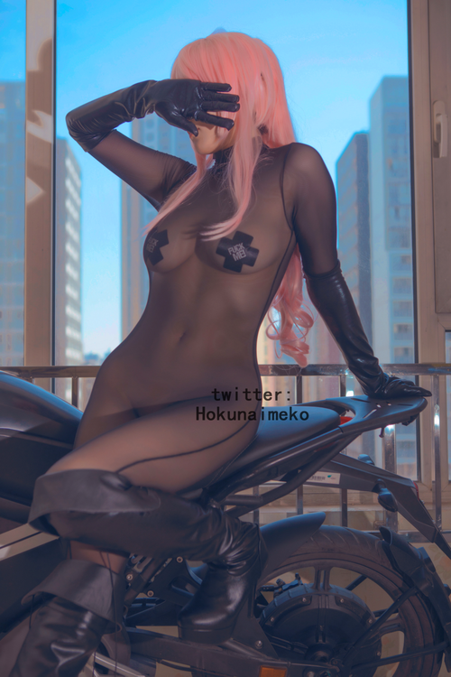 北乃芽子-Hokunaimeko NO.007 オリジナルコスプレ オートバイお姉ちゃん [73P 2V 234MB]_第2集